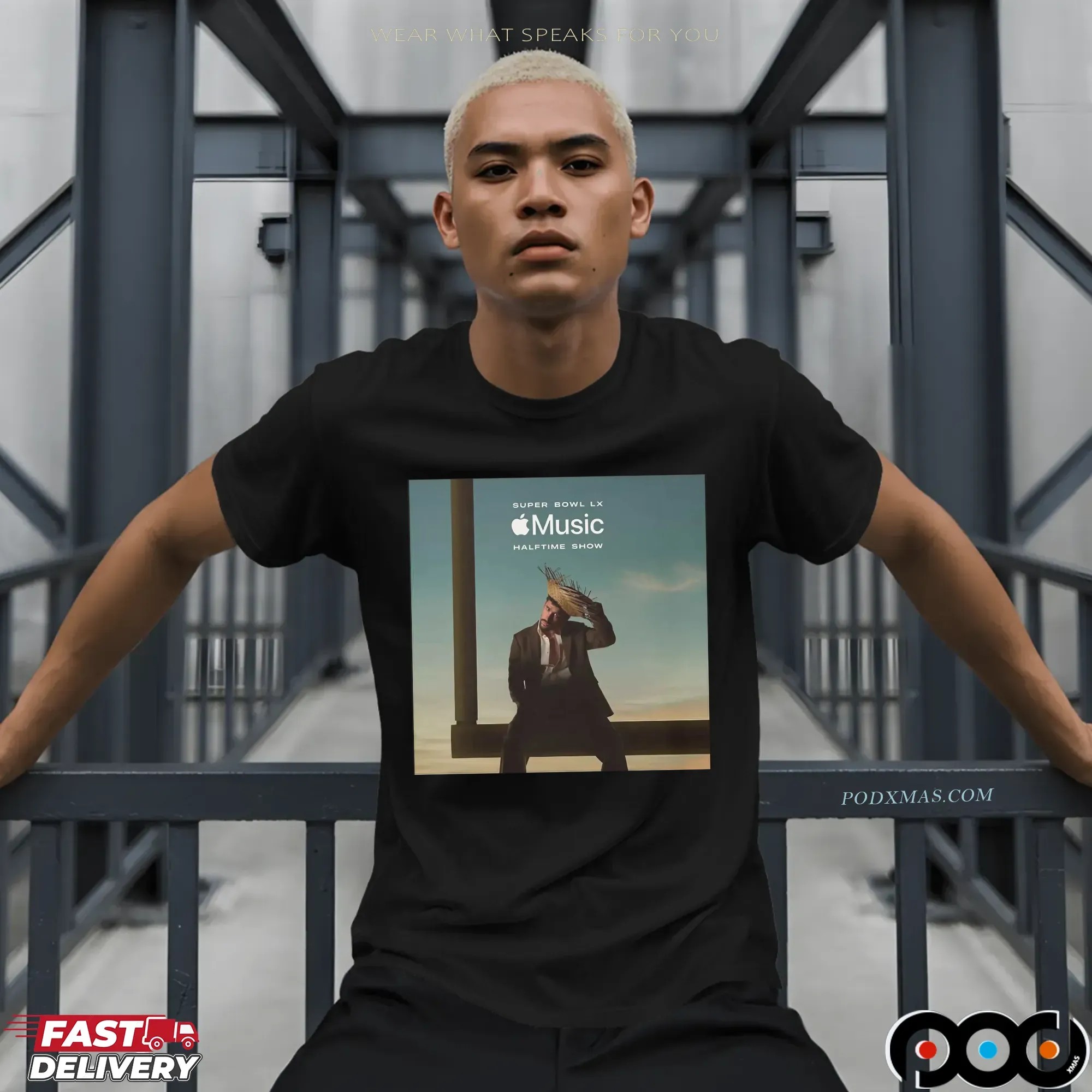 Super Bowl LX 2026 Bad Bunny Apple Music Presents Halftime Show Performance 2026 Levi’s Stadium Santa Clara CA Cover Photo T Shirt