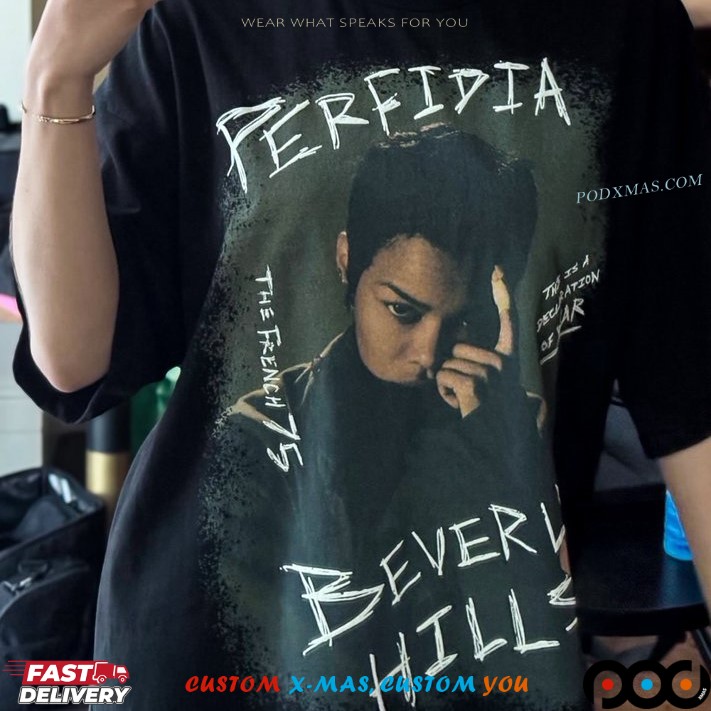 Teyana Taylor Perfidia Beverly Hills Large Print T Shirt 5 Teyana Taylor Perfidia Beverly Hills Large Print T Shirt