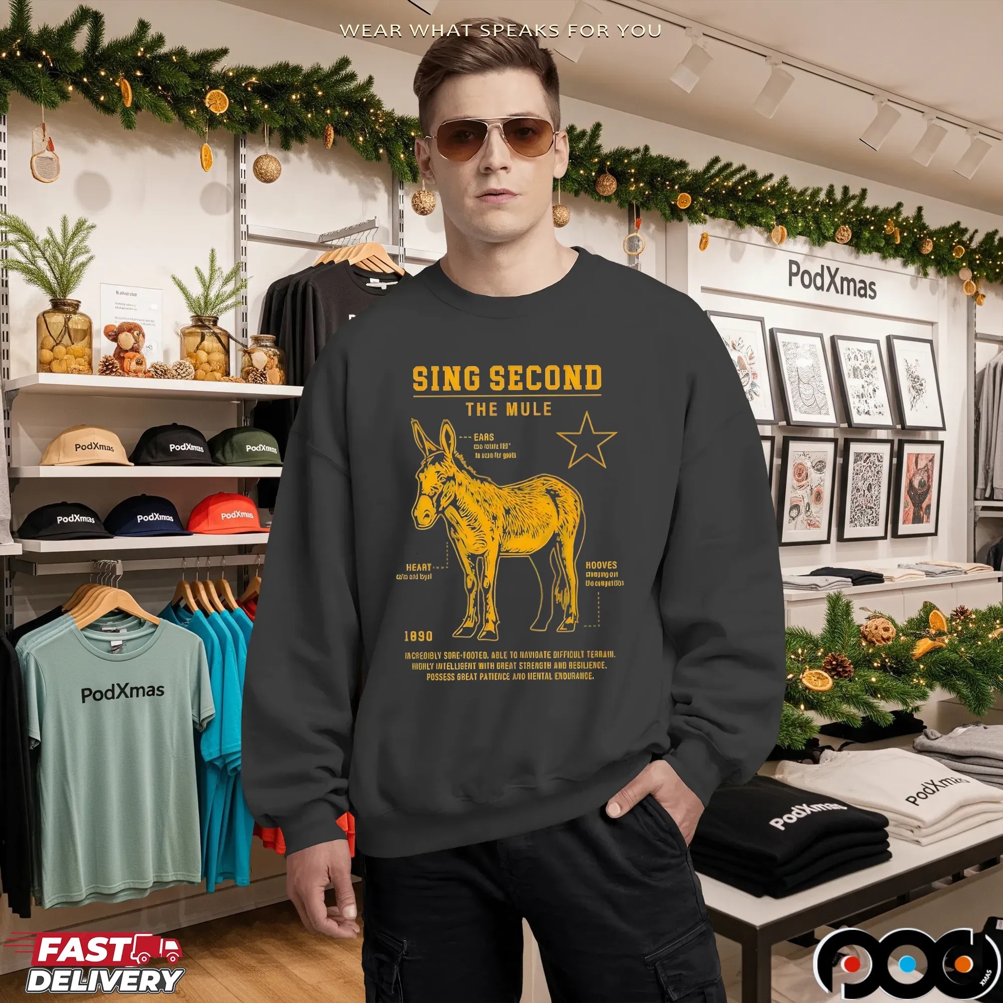 The Mule Sing Second Graphic T Shirt 10 The Mule Sing Second Graphic T Shirt