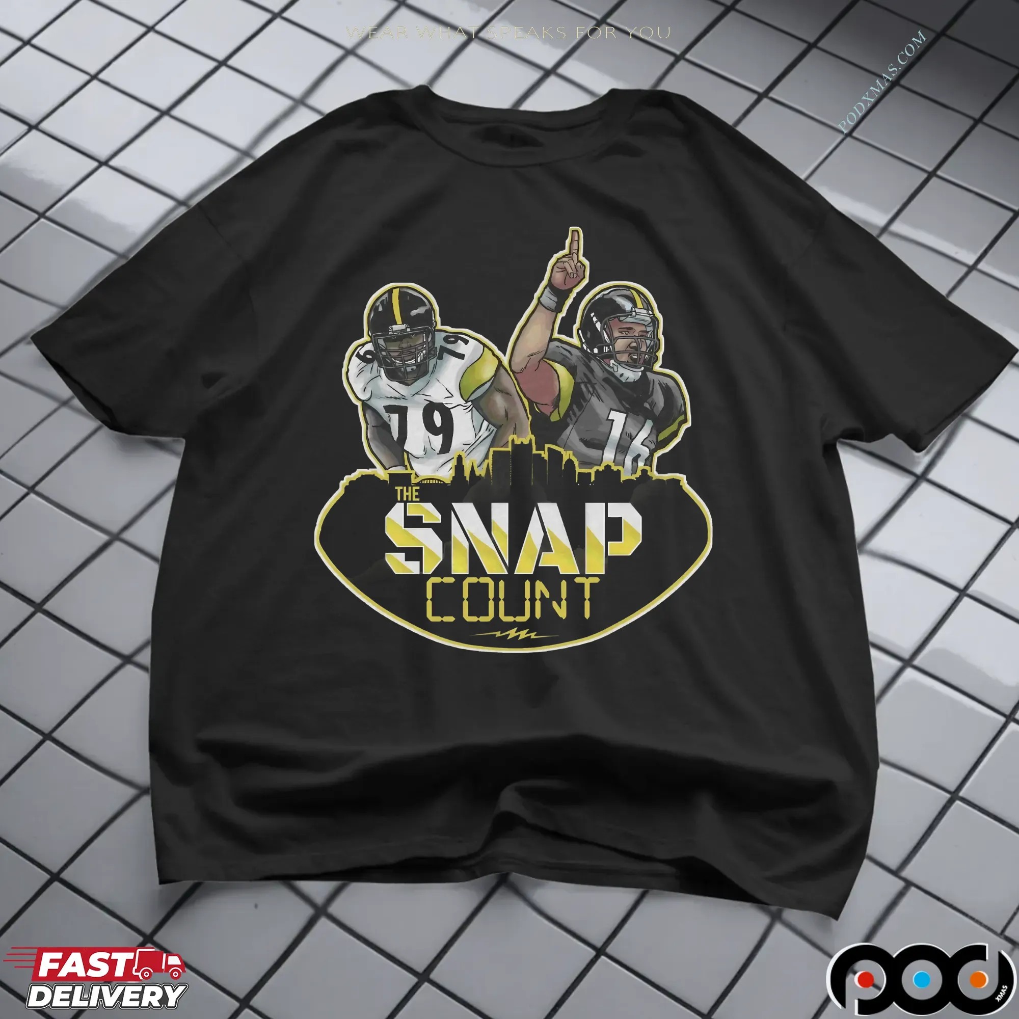 The Snap Count Graphic T Shirt