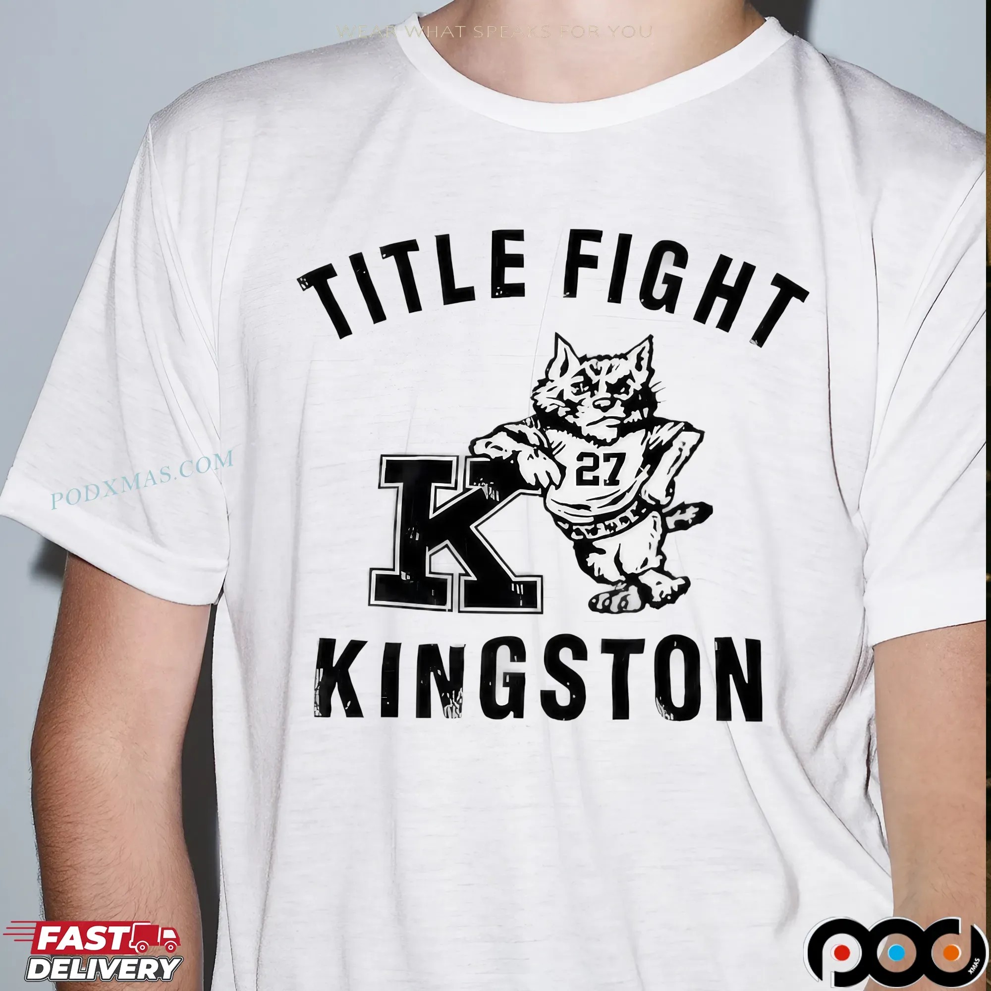 Title Fight Kingston Mascot Cat T Shirt 9 Title Fight Kingston Mascot Cat T Shirt