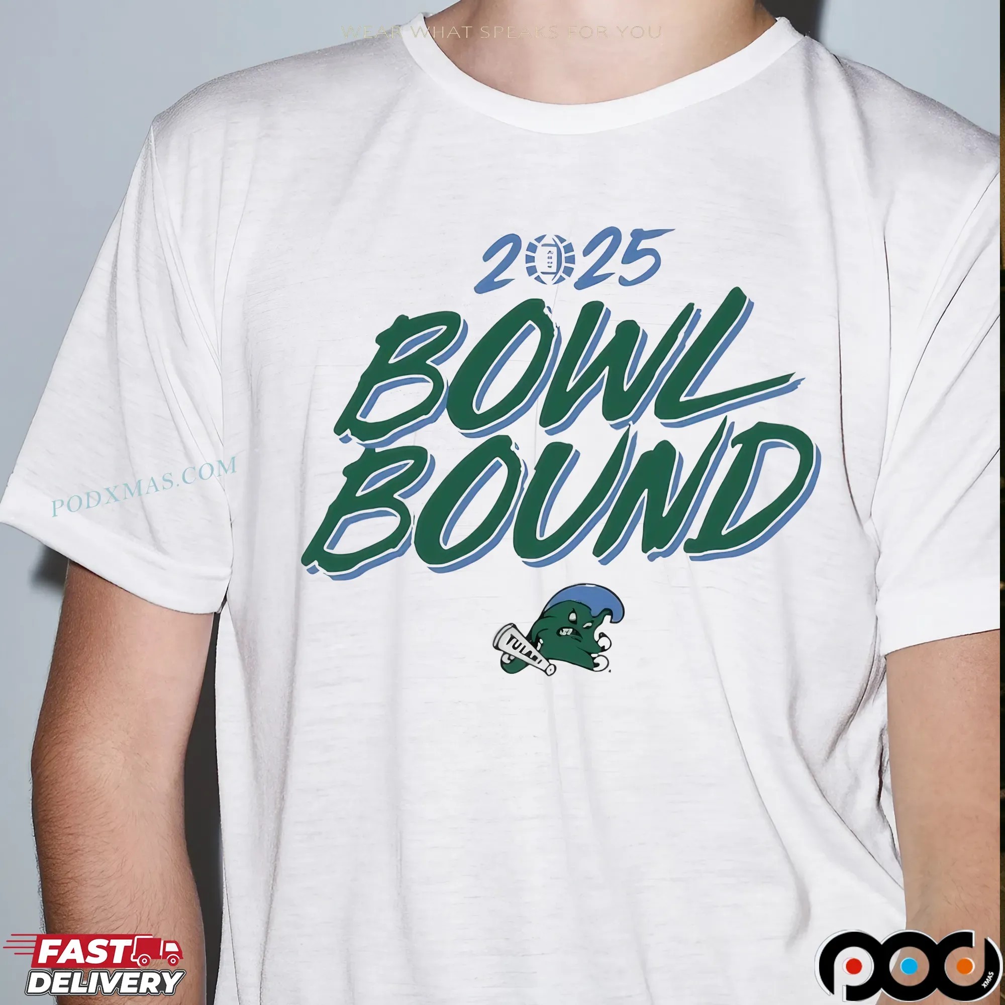 Tulane Green Wave Football 2025 Bowl Bound T Shirt 9 Tulane Green Wave Football 2025 Bowl Bound T Shirt