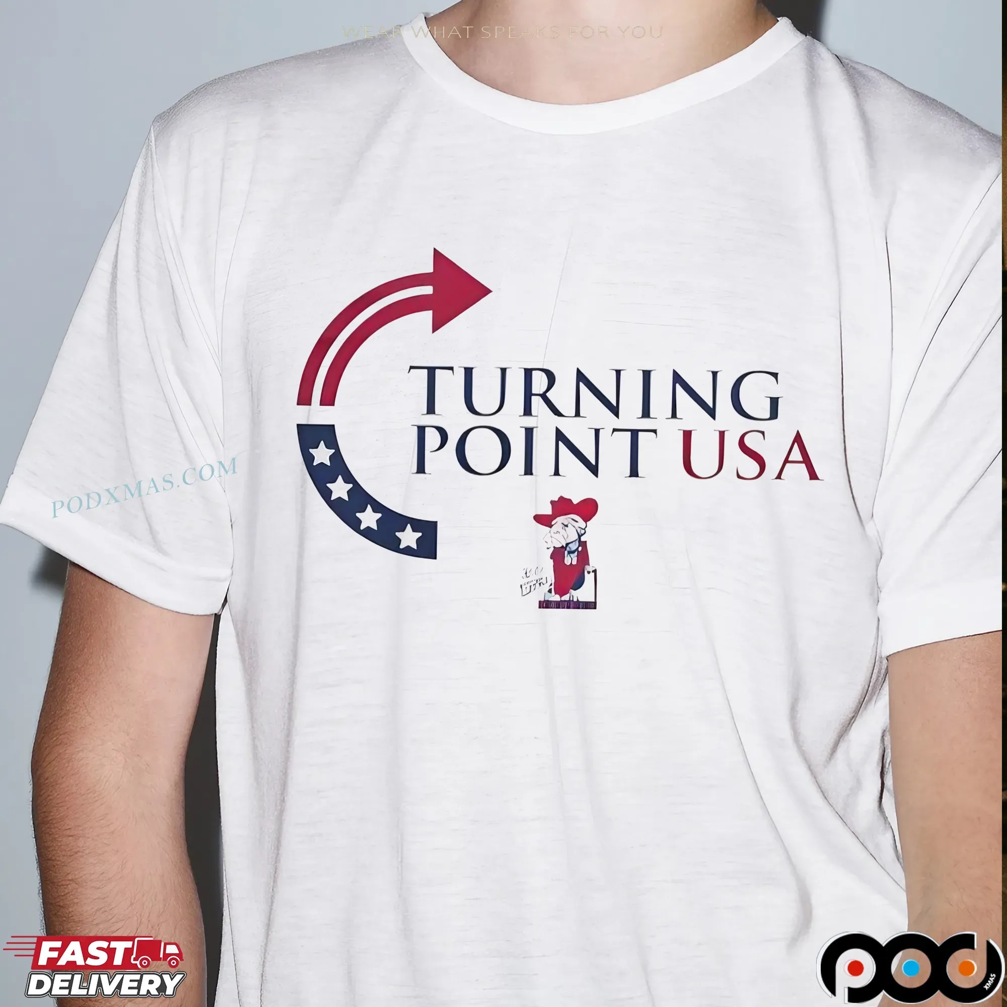 Turning Point USA Ole Miss Rebels Parody T Shirt 9 Turning Point USA Ole Miss Rebels Parody T Shirt