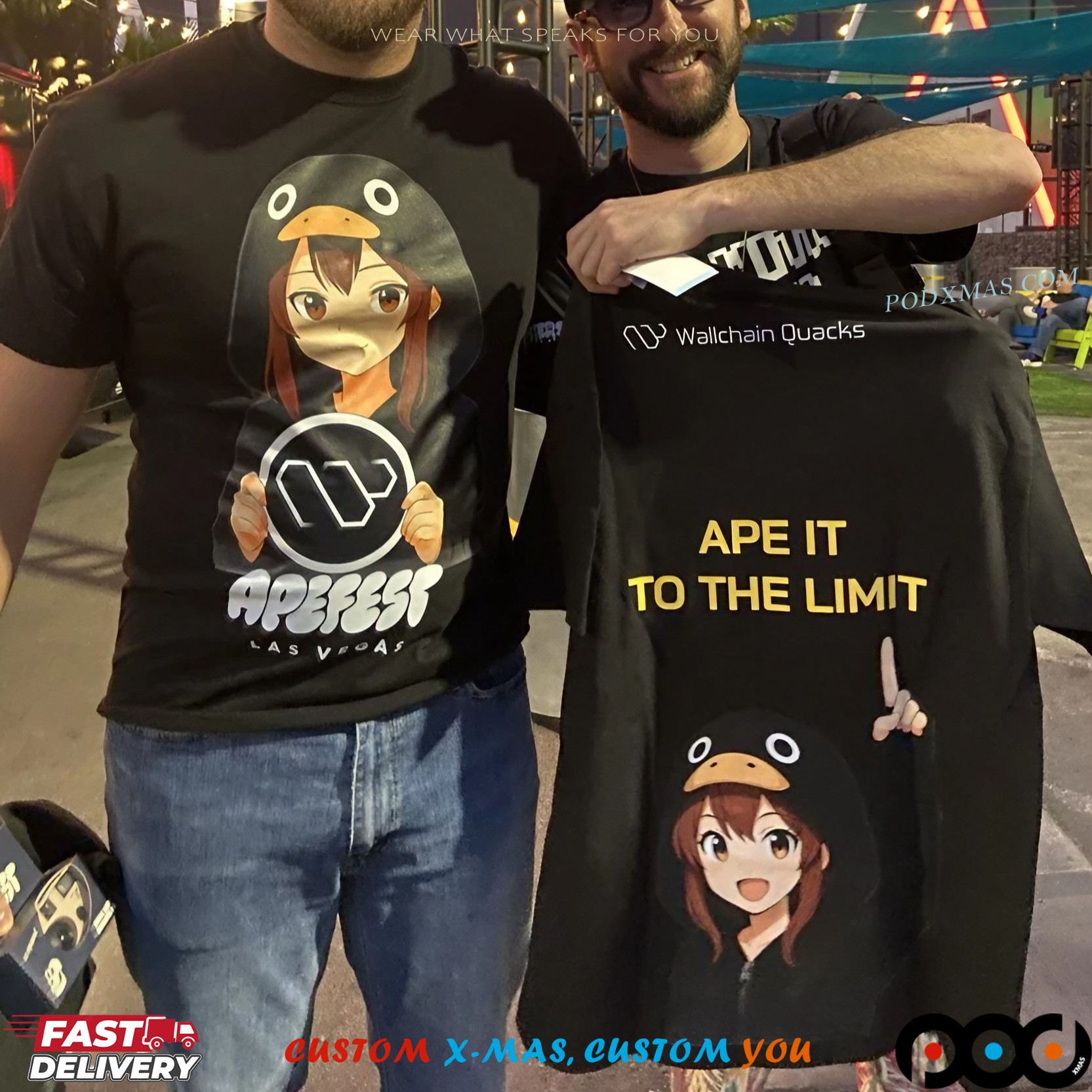 Wallchain Quacks Ape It To The Limit T Shirt