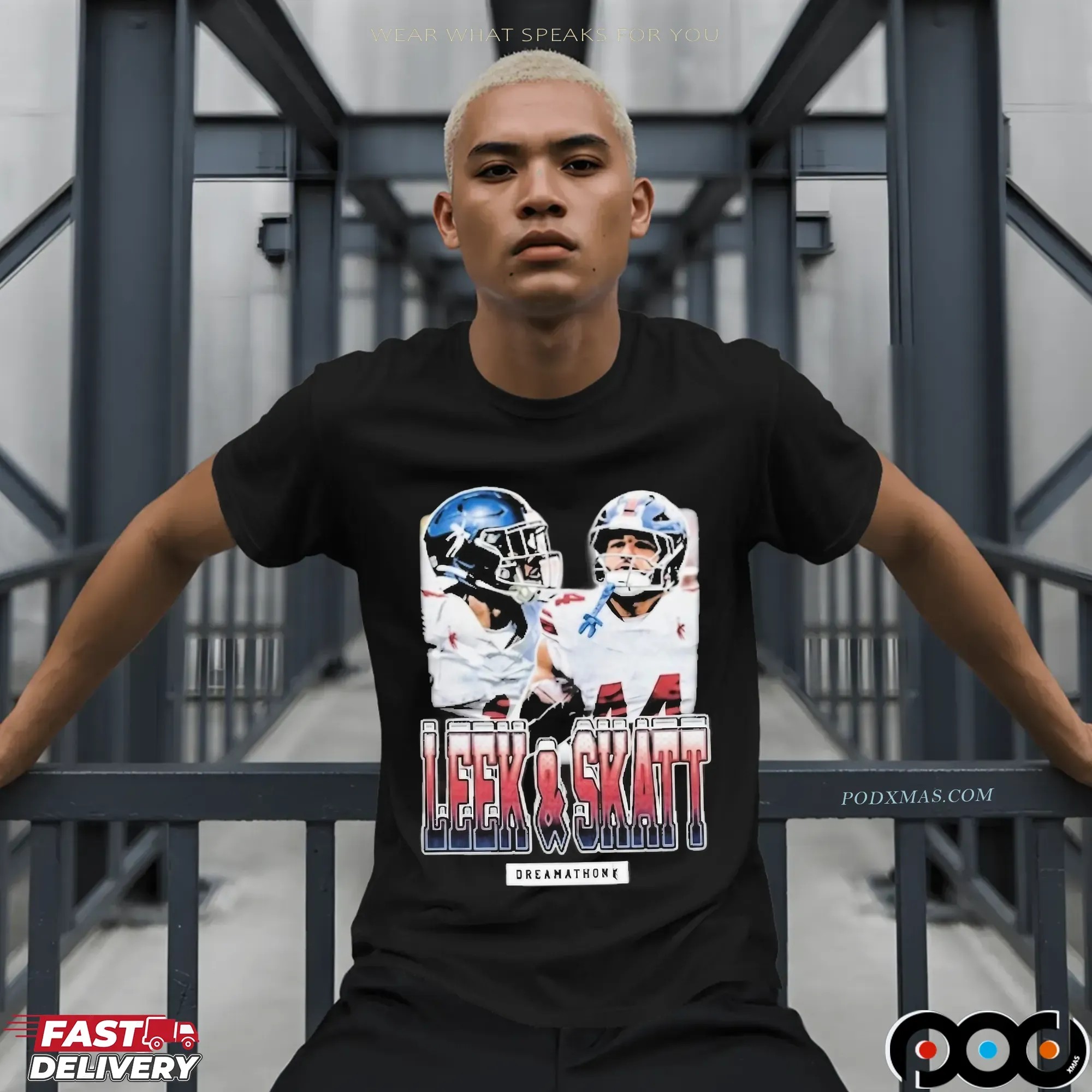 Wan’Dale Robinson Leek & Skatt Dreamathon Graphic T Shirt 9 Wan’Dale Robinson Leek & Skatt Dreamathon Graphic T Shirt