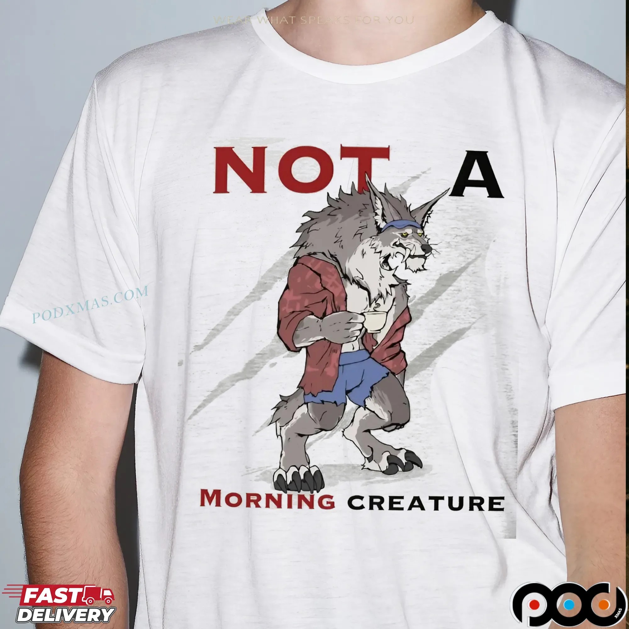 Wolf Not A Morning Creature T Shirt 9 Wolf Not A Morning Creature T Shirt