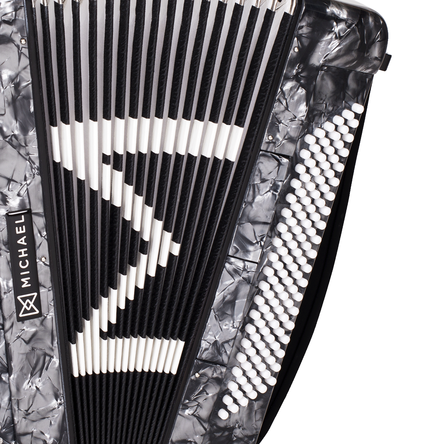 ACORDEON MICHAEL ACM12007N PWH