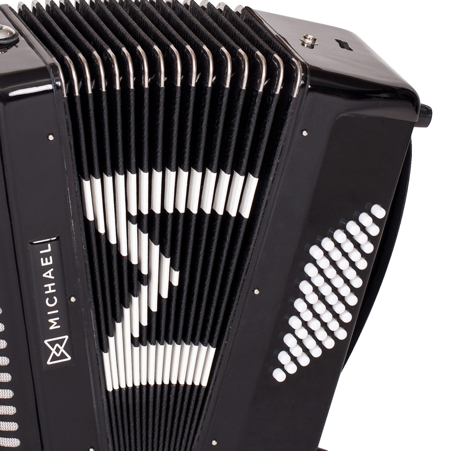 ACORDEON MICHAEL ACM4803N PWH