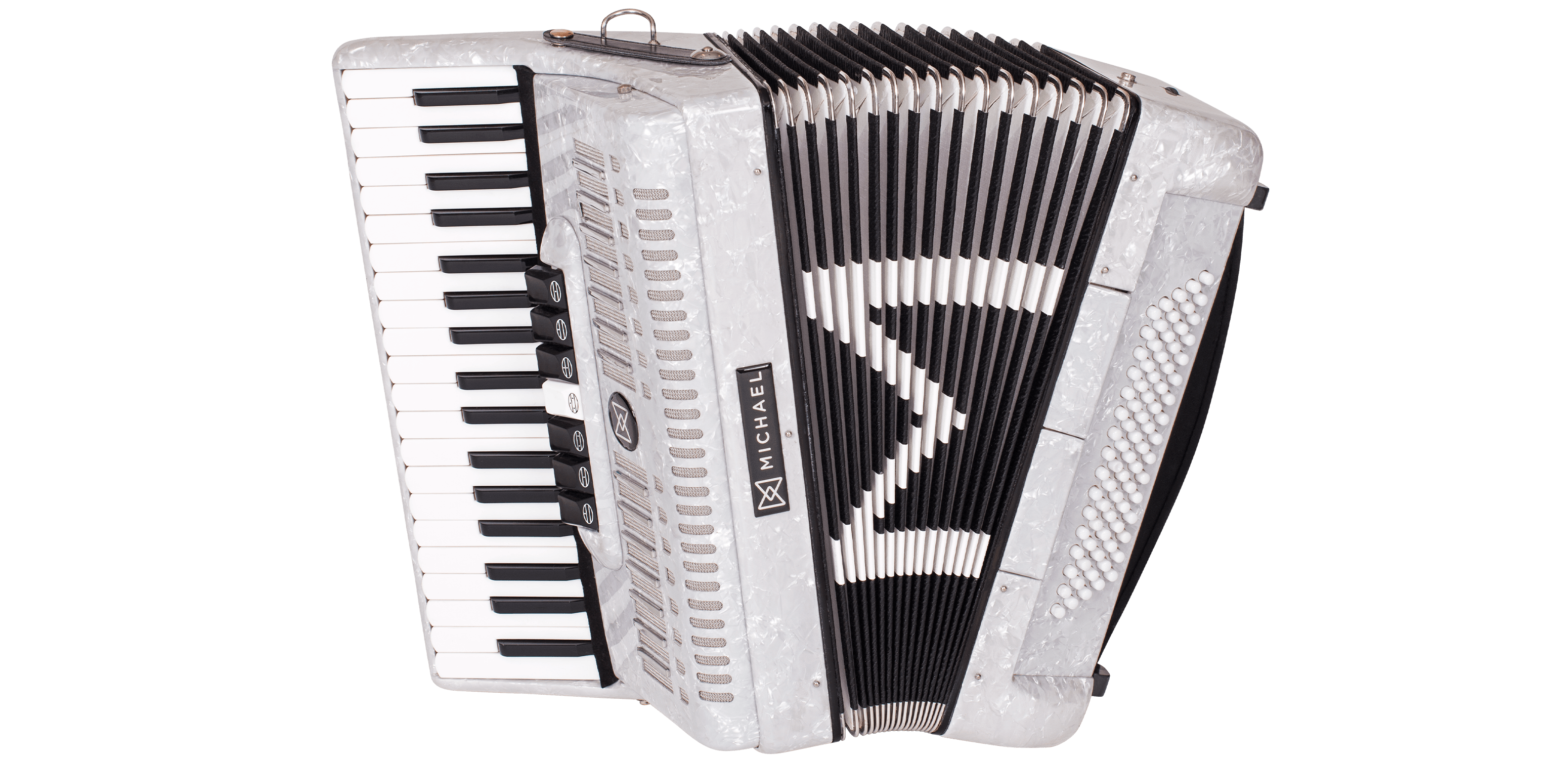 ACORDEON MICHAEL ACM8007N 80 BAIXOS