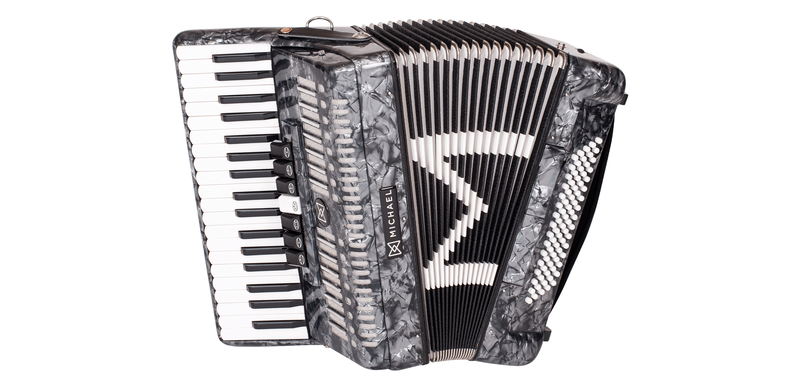 ACORDEON MICHAEL ACM8007N 80 BAIXOS