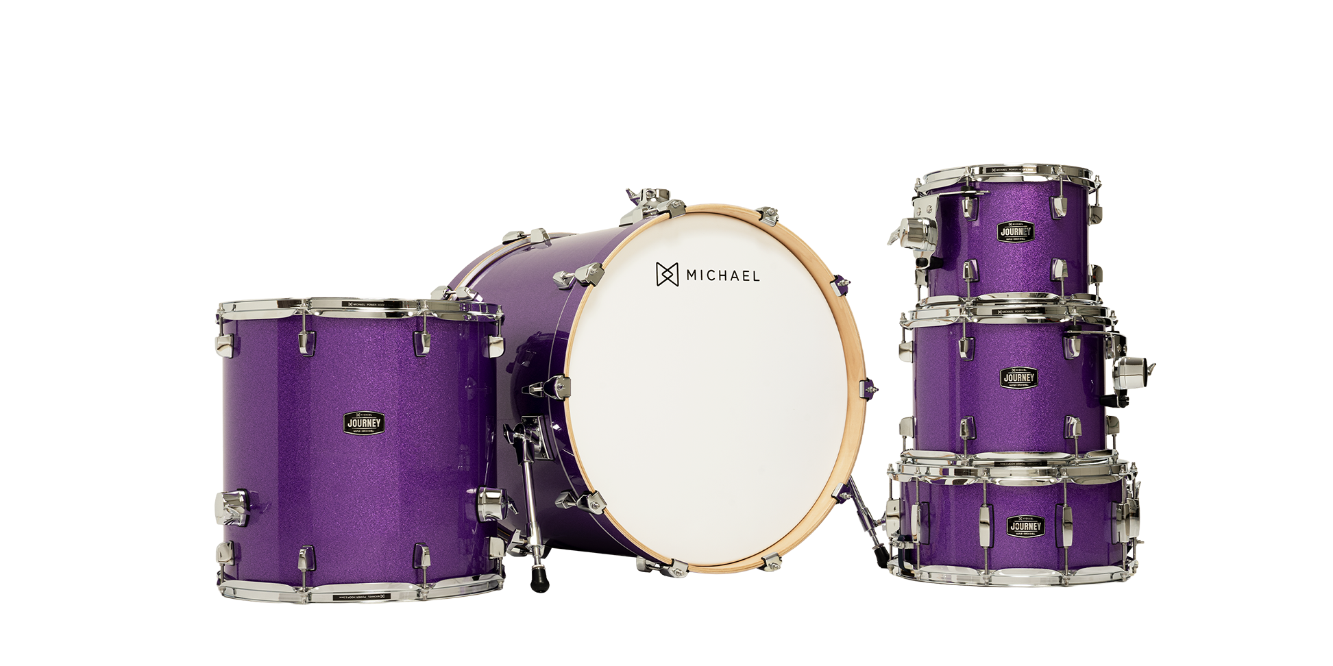 BATERIA MICHAEL JOURNEY DMJ562 BUMBO 22"  (SHELL PACK)
