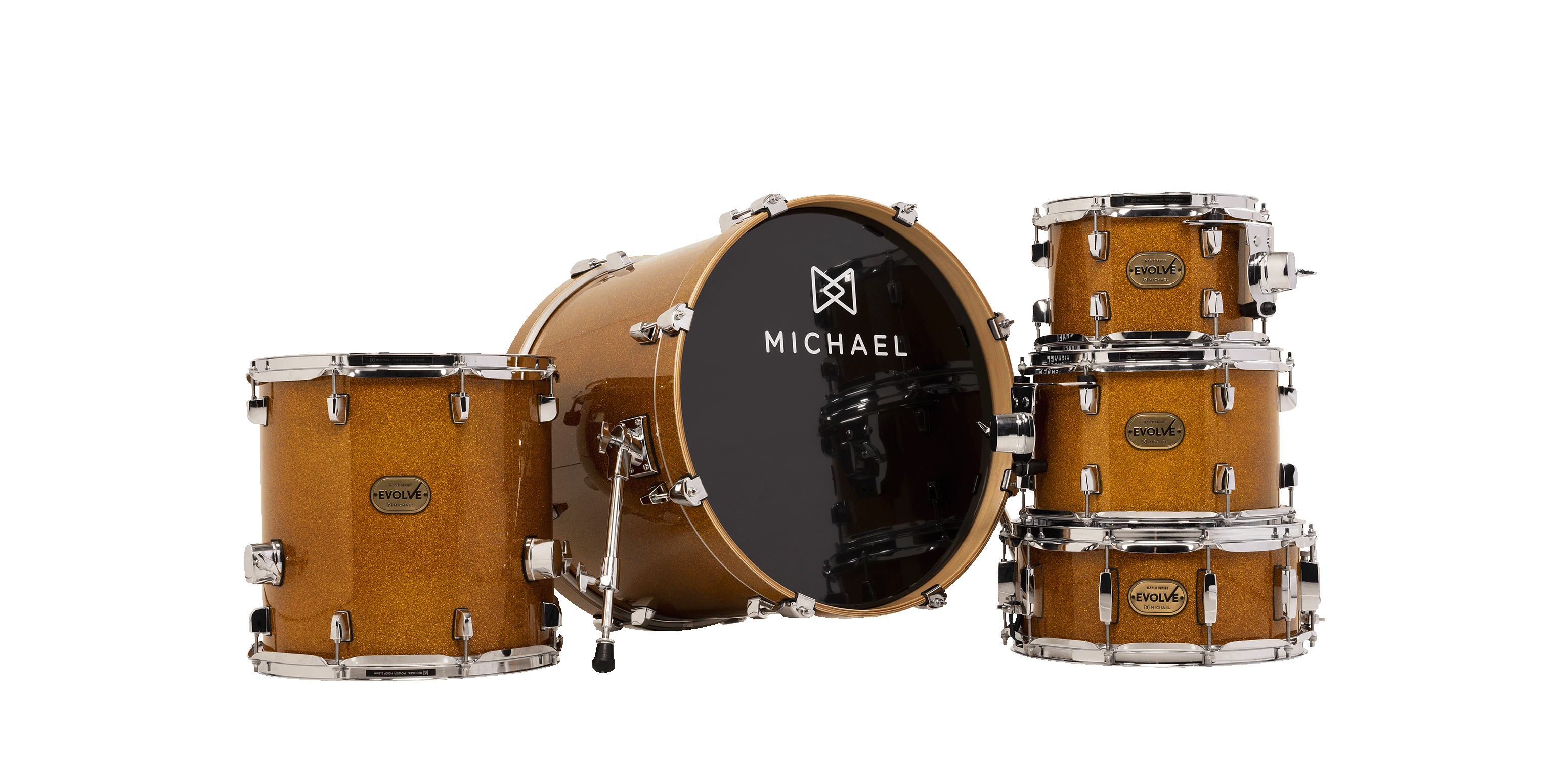 BATERIA MICHAEL EVOLVE DME620 BUMBO 20" (SHELL PACK)