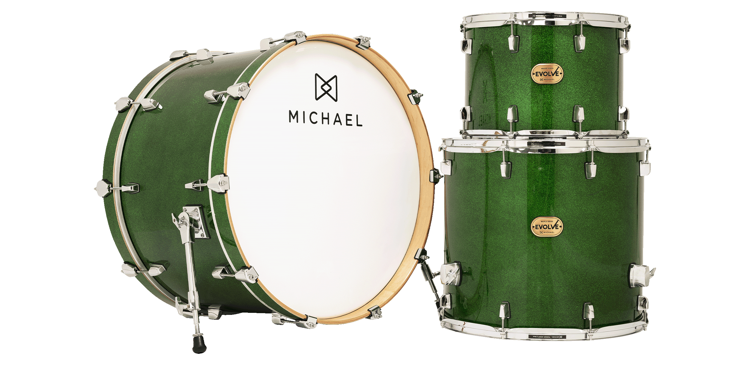 BATERIA MICHAEL EVOLVE DME624 BUMBO 24" (SHELL PACK)