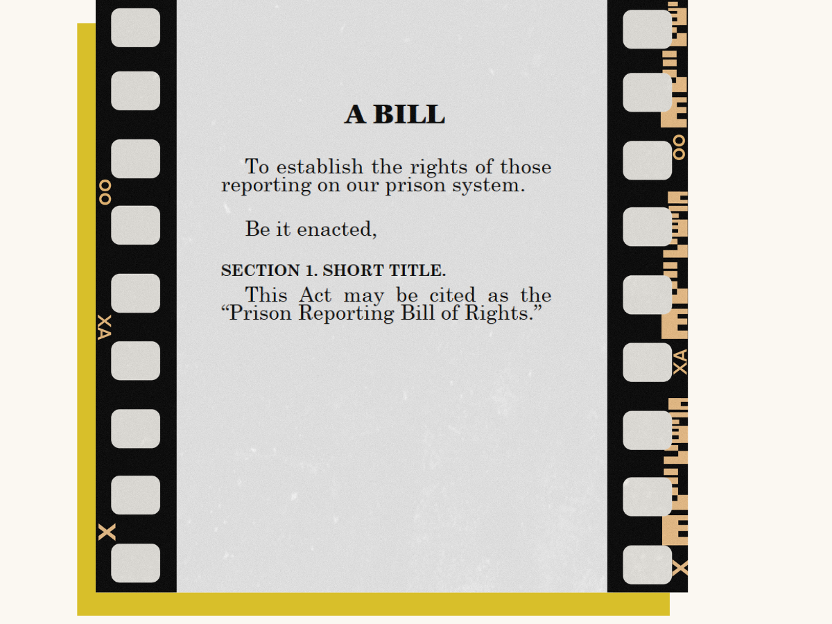 IEMI Prison Reporting Bill of Rights