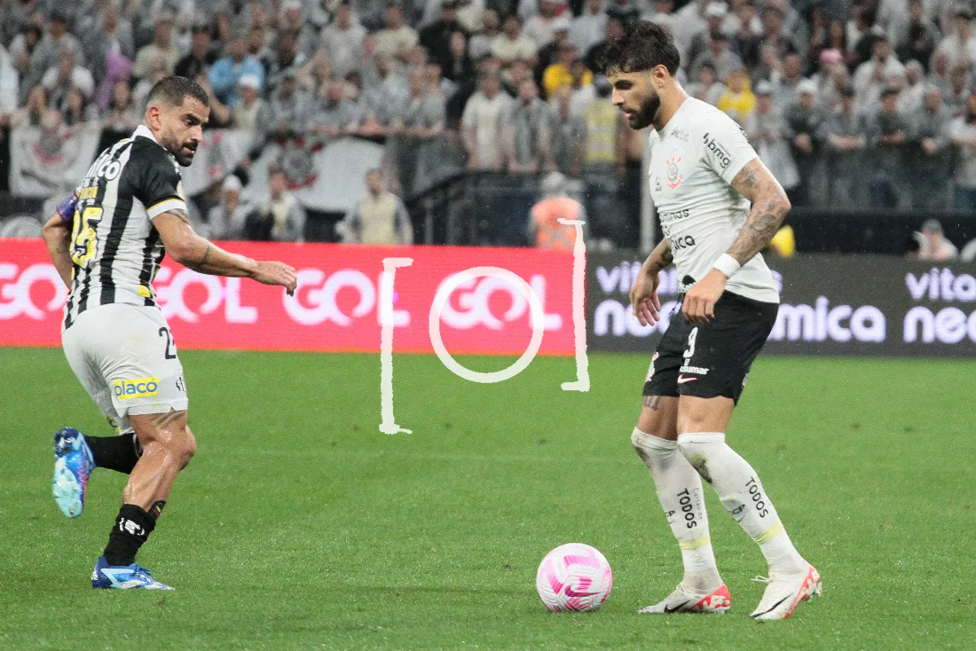 Corinthians x Santos AO VIVO COM IMAGENS, Brasileirao 2023