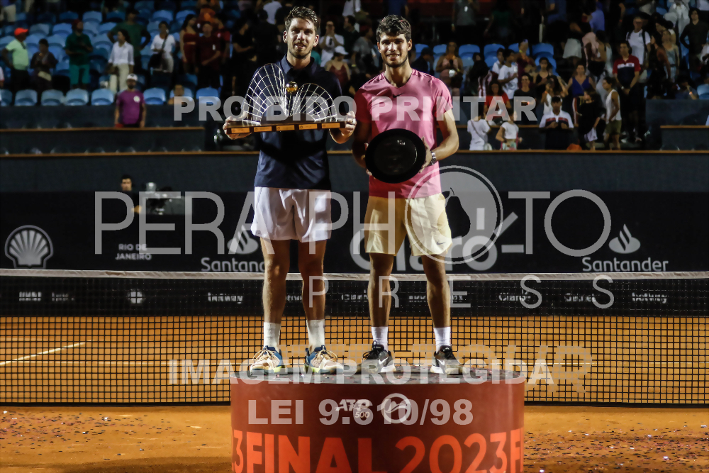 RIO DE JANEIRO (RJ), 26.02.2023 RIO OPEN 2023 o Campeao Cameron