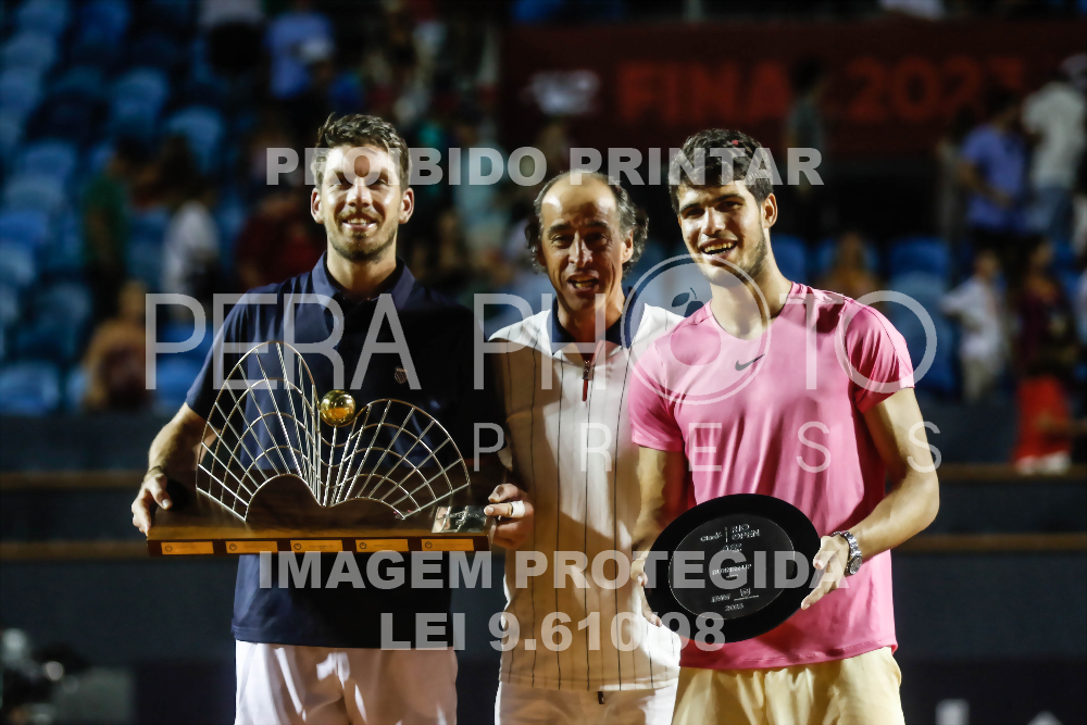 RIO DE JANEIRO (RJ), 26.02.2023 RIO OPEN 2023 o Campeao Cameron