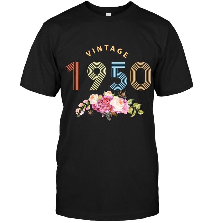 1950 Vintage Flower Shirt