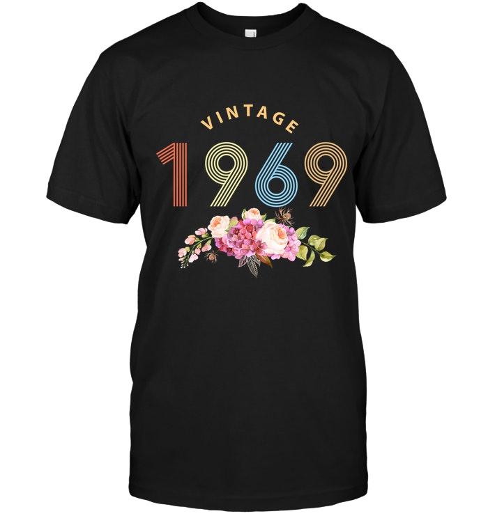 1969 Vintage Flower Shirt
