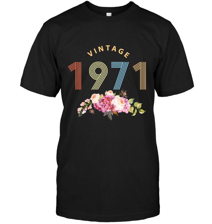 1971 Vintage Flower Shirt