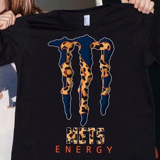 New York Mets Monster Energy For Mets Fan T Shirt