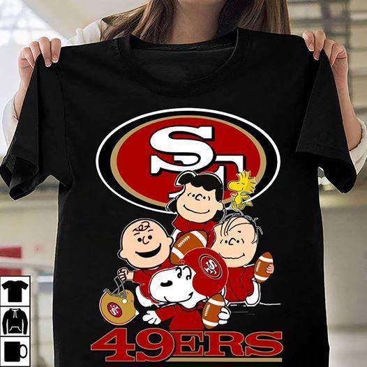 San Francisco 49ers Snoopy The Peanuts For 49ers Lover T Shirt