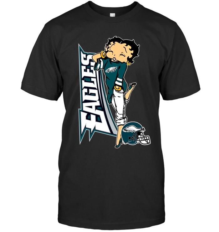 Philadelphia Eagles Betty Boop Fan Shirt