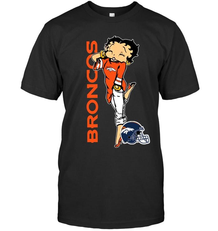 Denver Broncos Betty Boop Fan Shirt