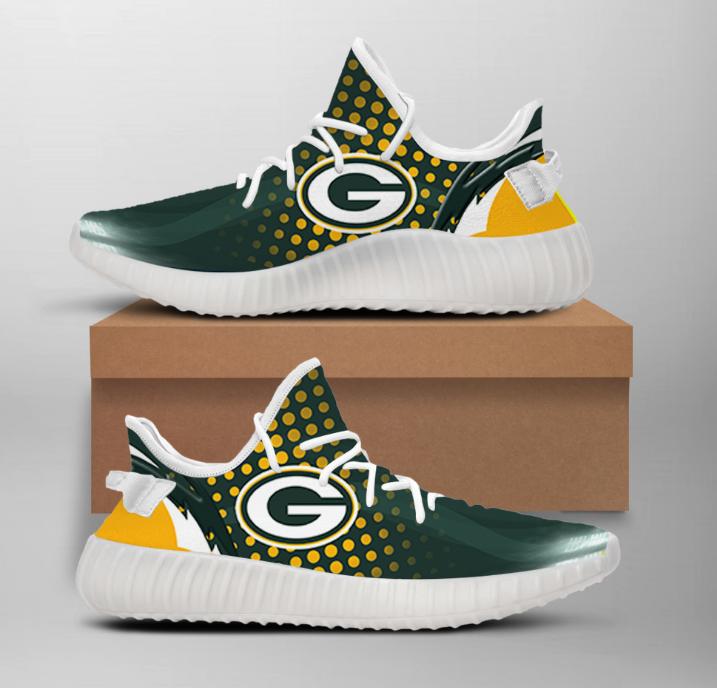 Nfl Green Bay Packers Team Big Logo Yeezy Boost 350 V2 Yeezy Sneaker