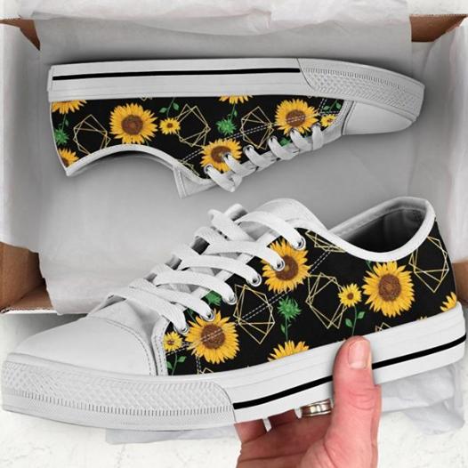Sunflowers Custom Low Converse