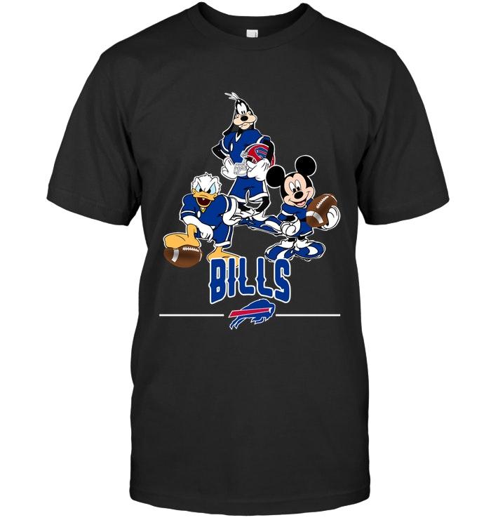 buffalo Bills Mickey Donald Goofy Fan Shirt