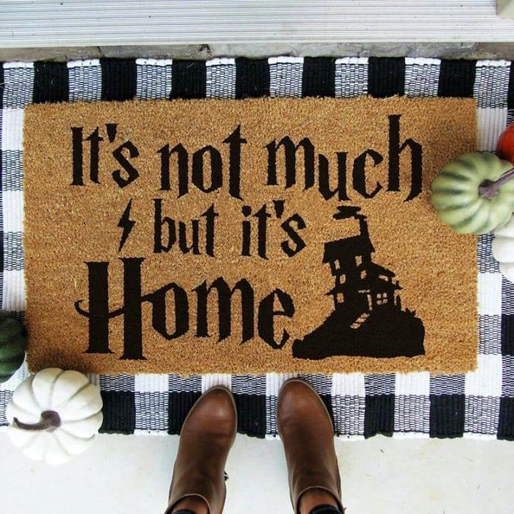 Its Not Much But Its Home Rons Home Harry Potter Doormat Doormat