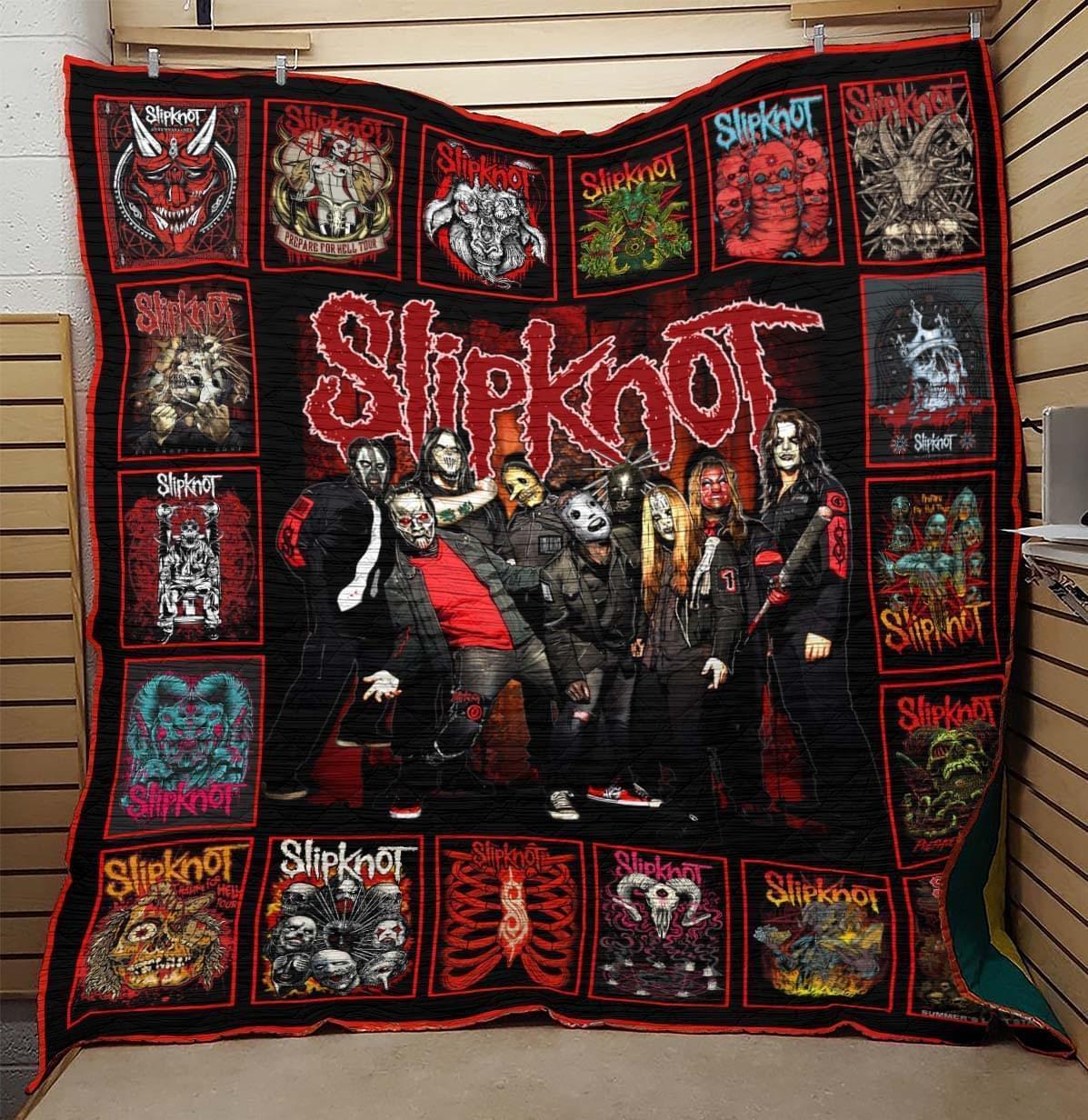 Slipknot Halloween For Slipknot Lovers Quilt Blanket