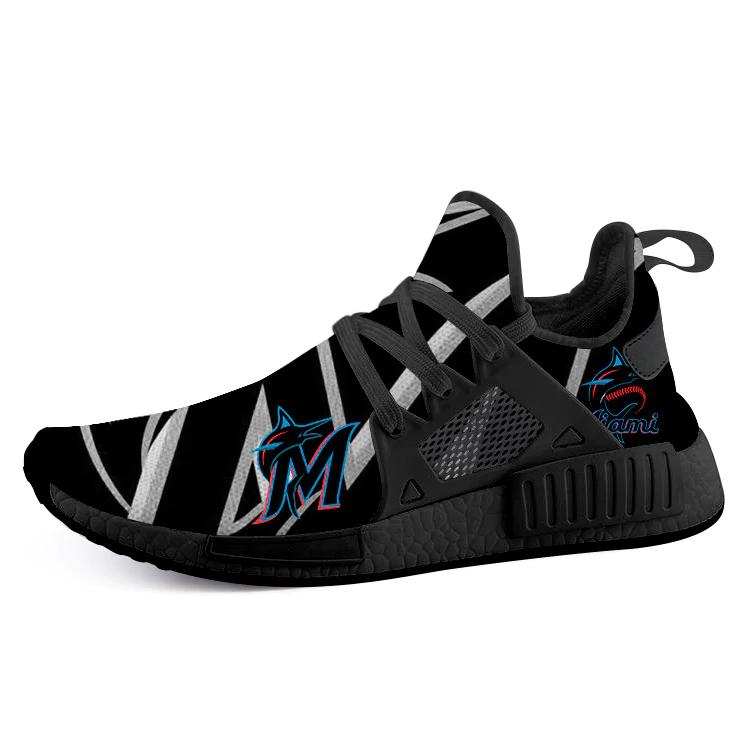 Miami Marlins Nmd2 Men Running Shoes Black Nmd Sneakers