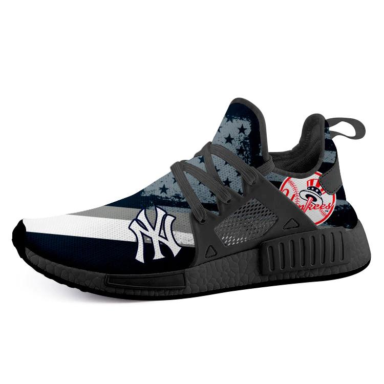 New York Yankees Nmd2 Men Running Shoes Black Nmd Sneakers