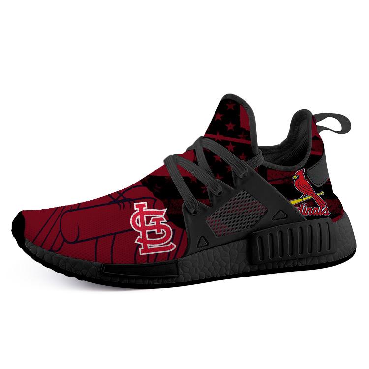 St Louis Cardinals Nmd2 Red Black Men Running Shoes Nmd Sneakers