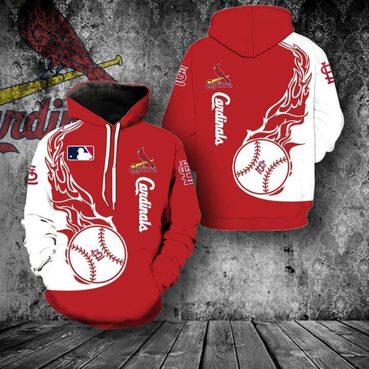 St Louis Cardinals Mlb For Cards Lover 3d Printed Hoodie