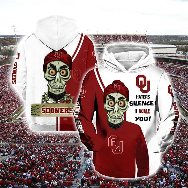 Achmed Oklahoma Sooners Haters I Kill You 3d Printed Hoodie 3d