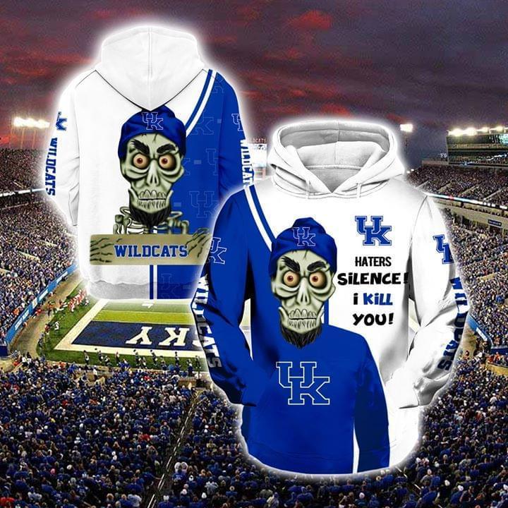 Achmed Kentucky Wildcats Haters I Kill You 3d Printed Hoodie 3d