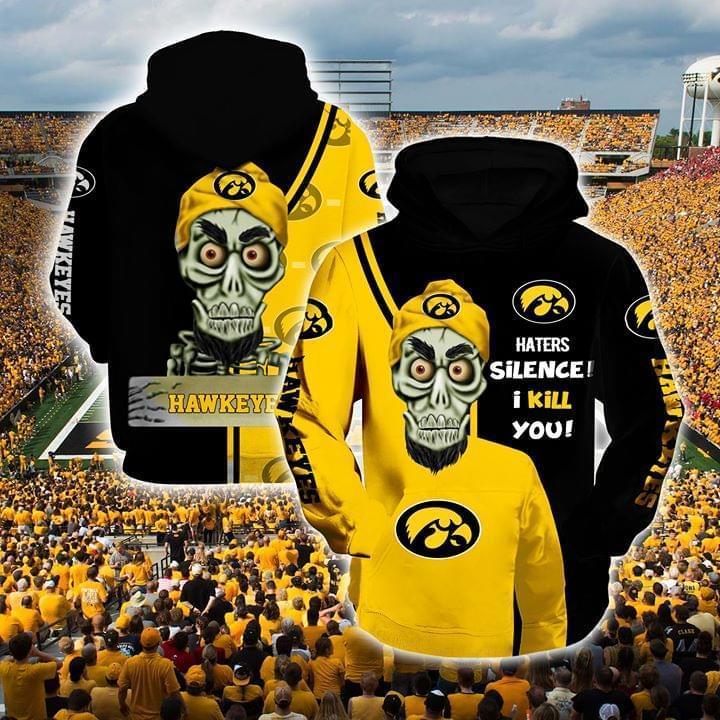 Achmed Iowa Hawkeyes Haters I Kill You 3d Printed Hoodie 3d