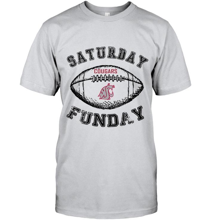 Saturday Funday Washington State Cougars Lover Shirt