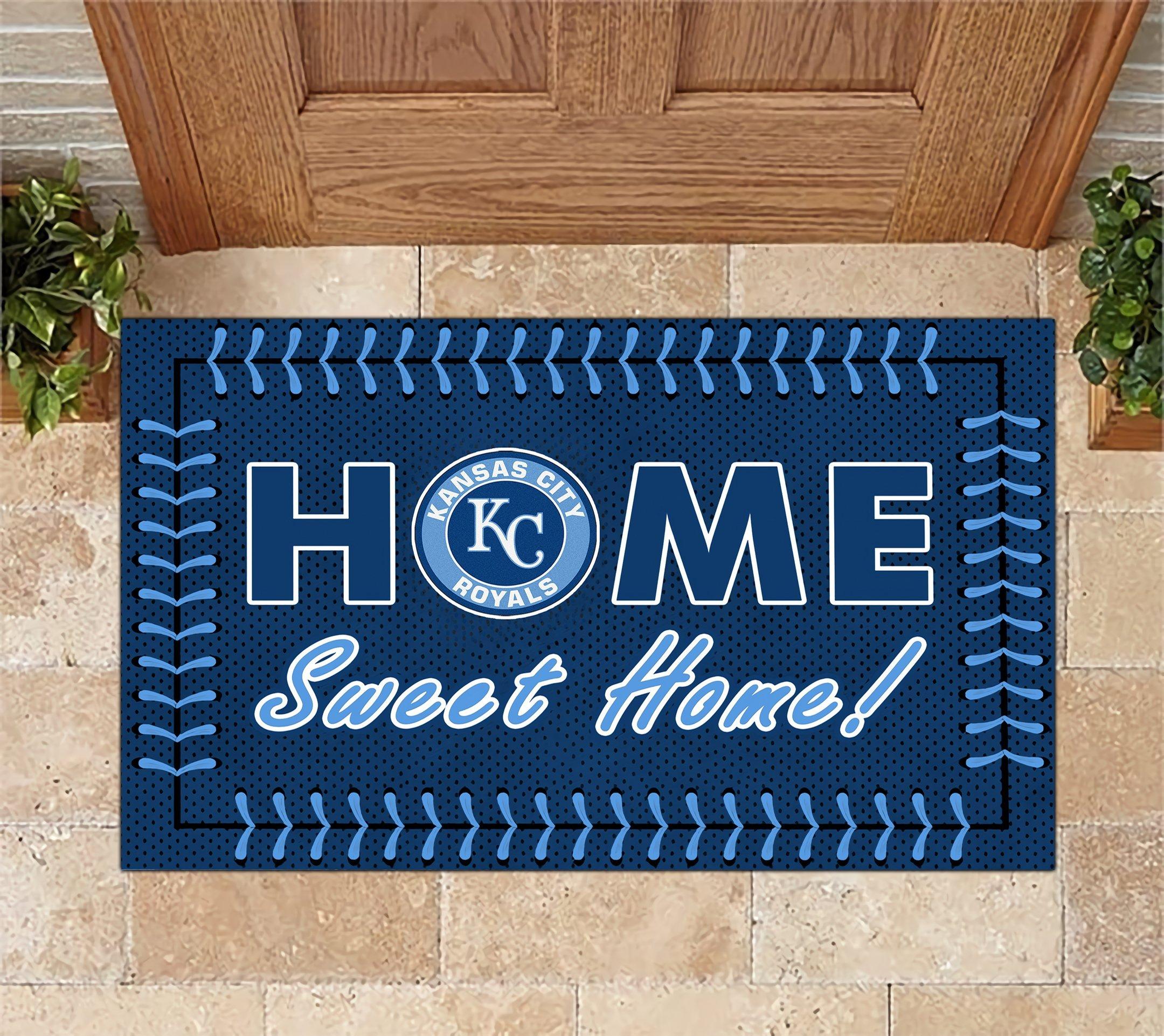 Kansas City Royals Home Sweet Home Doormat Doormat