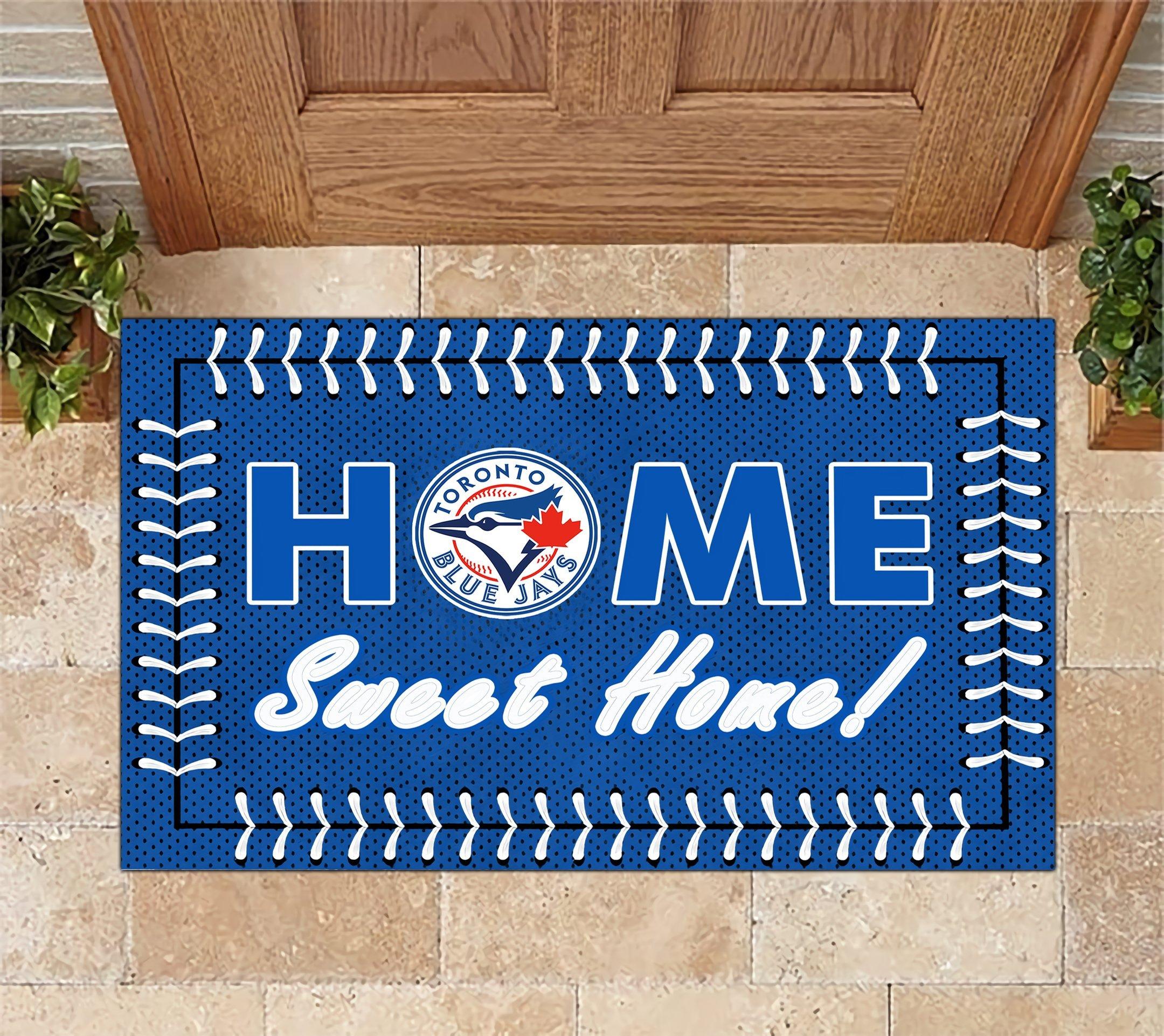 Toronto Blue Jays Home Sweet Home Doormat Doormat