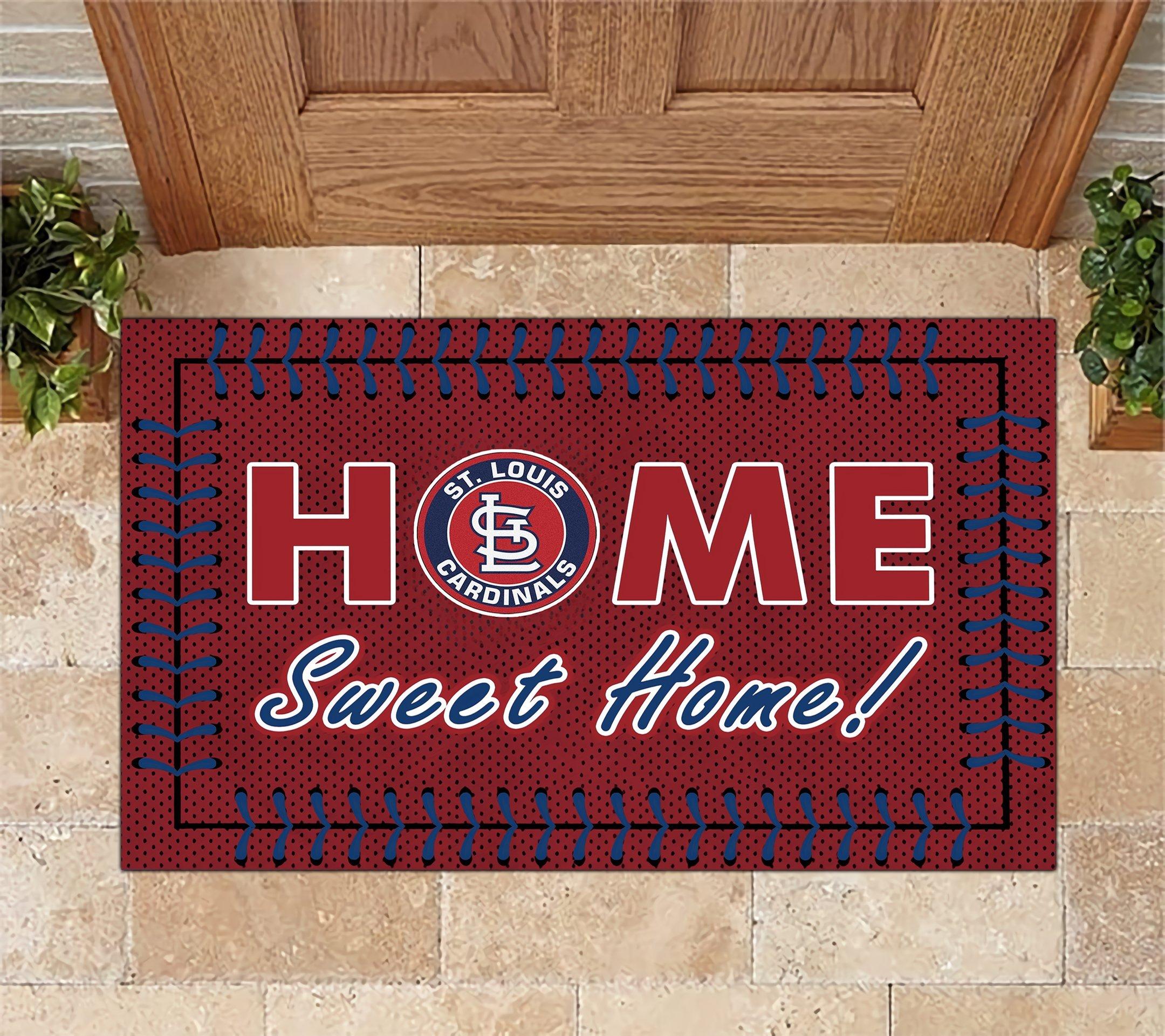 St Louis Cardinals Home Sweet Home Doormat Doormat