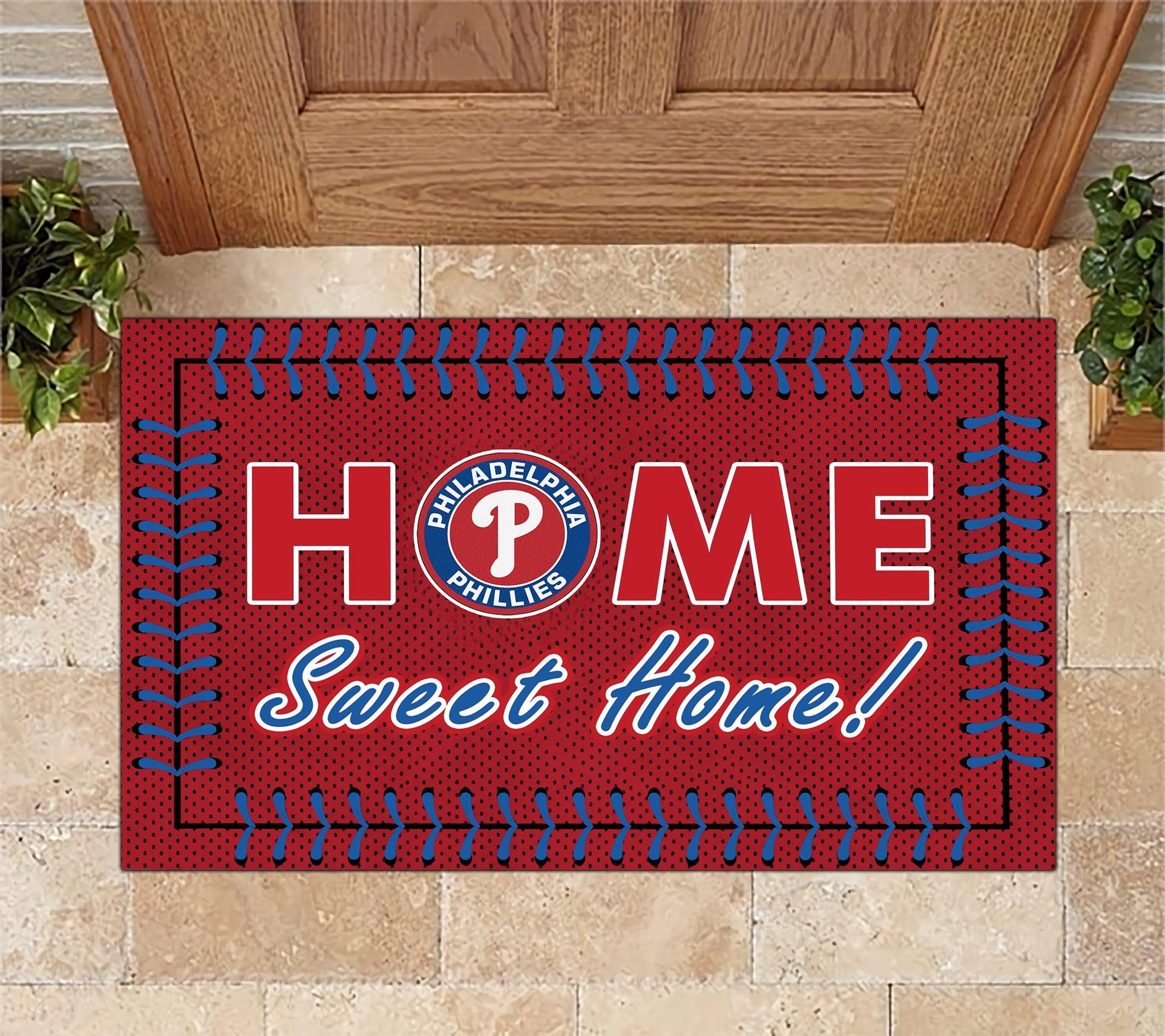 Philadelphia Phillies Home Sweet Home Doormat Doormat
