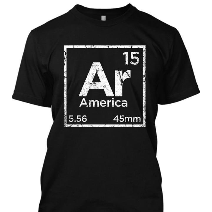 15 Ar American 5 56 45mm T Shirt