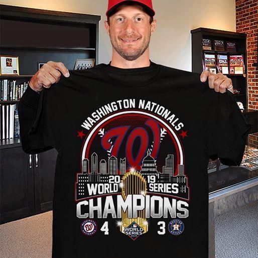 Washington Nationals 2019 World Series Champions Beat Houston Astros T Shirt