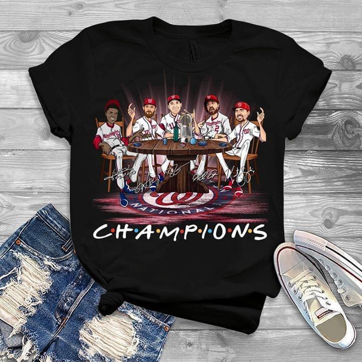 Washington Nationals The Champs Celebrate Party T Shirt
