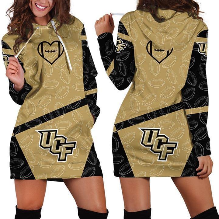 Ucf Knights Ncaa For Knights Fan 3d Printed Hoodie Dress 3d