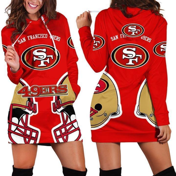 San Francisco 49ers Nfl For 49ers Fan 3d Printed Hoodie Dress 3d